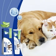 Ftwujt Dog Toothpaste,Dog Teeth Cleaning,Pet Toothpaste - Cat \u0026 Dog Toothpaste for Plaque, Tartar, \u0026 Bad Breath Accepted Non Enzymatic Dental Care for Cat \u0026 Dog Teeth Cleaning